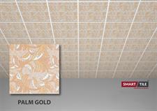 PALM GOLD - FALSE CEILING GYPSUM TILES WITH FITTING ACCESSORIES - PER SQ FT