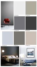 FINE GRAIN TEXTURE - PLAIN COLOR 4 WALLPAPER ROLLS