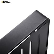 BLACK STAINLESS STEEL SOAP DISH