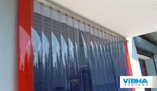 2MM  TRANSPARENT AC CONTROL CURTAINS - CUSTOM SIZE