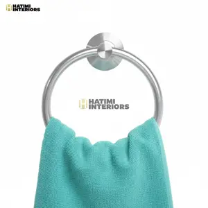 ALUMINUM SCRATCHLESS TOWEL RING