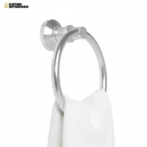 ALUMINUM SCRATCHLESS TOWEL RING