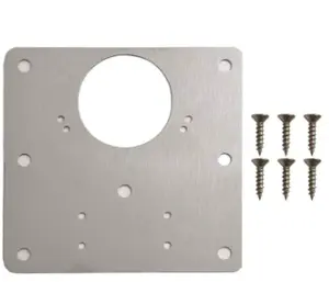 PREMIUM STAINLESS STEEL CABINET HINGE REPAIR PLATE KIT