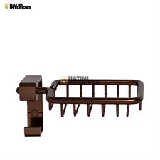SHINY COPPER STYLISH BATHROOM ACCESSORIES SET