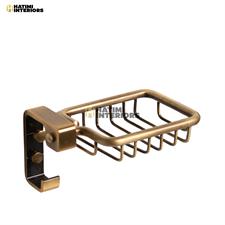 VINTAGE GOLD STYLISH BATHROOM ACCESSORIES SET