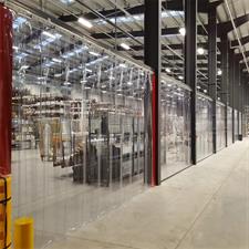 2MM  TRANSPARENT AC CONTROL CURTAINS - CUSTOM SIZE