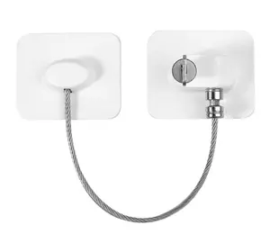 CHILD SAFETY LOCK CABLE – ADHESIVE MULTI-PURPOSE SAFETY LATCH