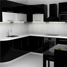 JET BLACK ADHESIVE PAPER