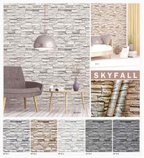 NATURAL STONE - SKYFALL WALLPAPER ROLLS