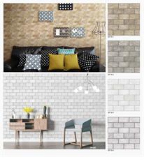 MONOCHROME BRICKS - SKYFALL WALLPAPER ROLLS