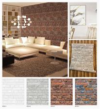 RUSTIC BRICK - SKYFALL WALLPAPER ROLLS