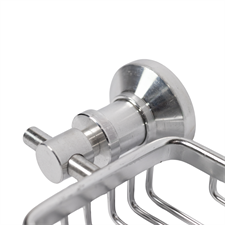 ALUMINIUM SCRATCHLESS SOAP DISH