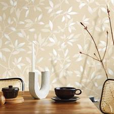 LEAFY BREZZE - STEPS WALL PAPER ROLLS