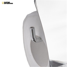 PREMIUM CHROME SILVER TISSUE PAPER HOLDER