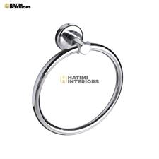 PREMIUM CHROME SILVER BATHROOM ACCESSORIES SET