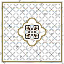 UG 24 - FALSE CEILING GYPSUM TILES WITH FITTING ACCESSORIES - PER SQ FT