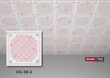 UG 38-2 - FALSE CEILING GYPSUM TILES WITH FITTING ACCESSORIES - PER SQ FT