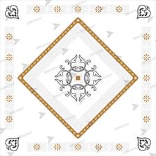 UG 51 - FALSE CEILING GYPSUM TILES WITH FITTING ACCESSORIES - PER SQ FT