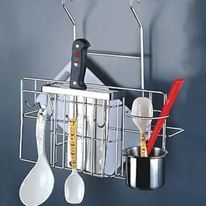 MULTIPURPOSE STAINLESS STEEL CHOPPING BOARD HOLDER