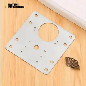 PREMIUM STAINLESS STEEL CABINET HINGE REPAIR PLATE KIT