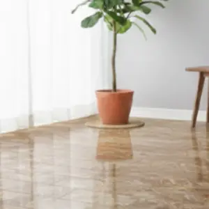 VEINED BROWN MARBLE VINYL FLOORING PLANKS | 1036