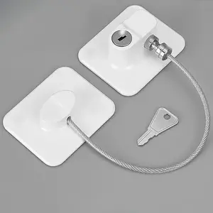 CHILD SAFETY LOCK CABLE – ADHESIVE MULTI-PURPOSE SAFETY LATCH