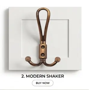 PREMIUM FLORENTINE BRONZE VINTAGE HEAVY DUTY TRIPLE WALL MOUNTED COAT AND HAT HOOK