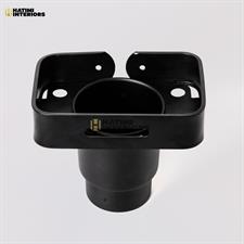 BLACK ALUMINIUM BATHROOM ACCESSORIES SET
