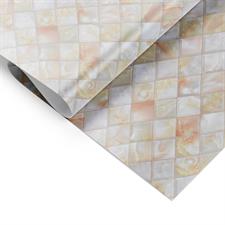 IVORY CHECKS MARBLE ADHESIVE PAPER