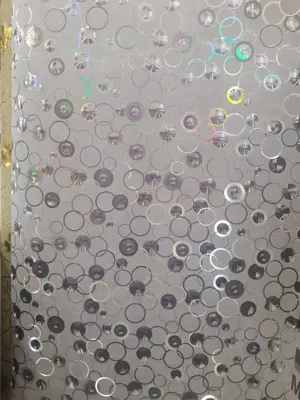 Holographic Bubble Pattern Privacy Window Paper