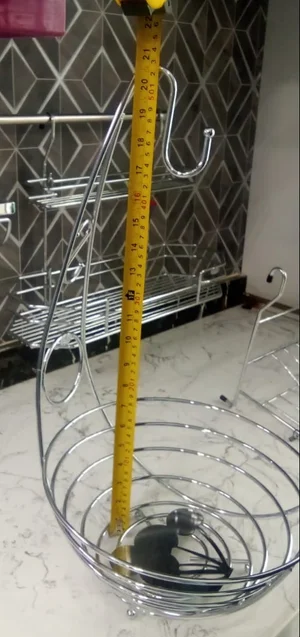 STAINLESS STEEL FRUIT BASKET WITH HANGER