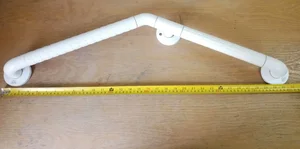 PREMIUM NON-SLIP ANGLED BATHROOM SAFETY GRAB BAR