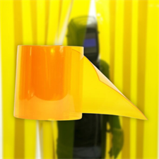 2MM ANTI-INSECT TRANSPARENT AC CONTROL CURTAINS - CUSTOM SIZE