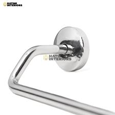SOLID STAINLESS STEEL TOWEL ROD
