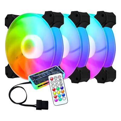 AJ-02-Rainbow Static light Casing Fan.