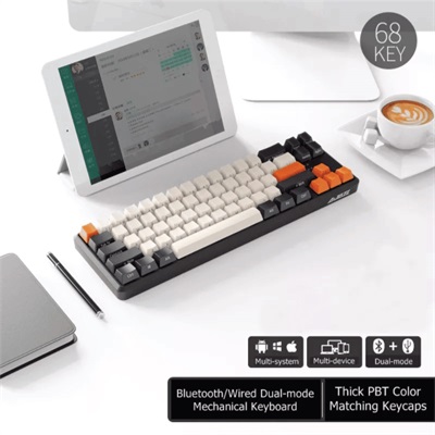K680T Rainbow Wireless Mechanical Keyboard.