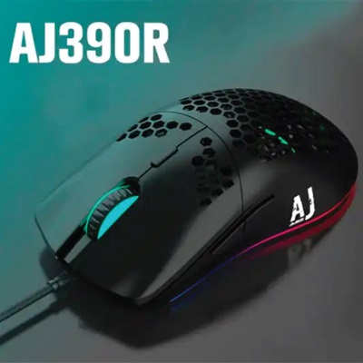 AJ390R New Light weight Wired Mouse