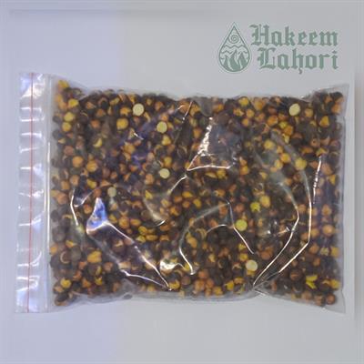 Roasted Black Grams بھنے کالے چنے Bhuny Kalay Chanay (250-Grams Packing)