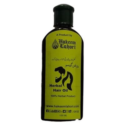 Herbal Hair Oil ہربل بالوں کا تیل (100-ml) | Hakeem Lahori