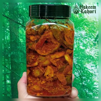 MIXED PICKLE IN OIL ( حکیم لاھوری مکس اچار - Mix Achaar 1-kg / 1000-g Jar Packing)