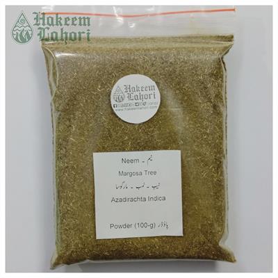 Neem نیم Margosa مارگوسا Azadirachta Indica (100-g Powder Packing)