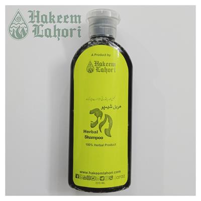 Herbal Shampoo ہربل شیمپو Pure Raw Natural & Organic (225-ml) | Hakeem Lahori