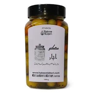 Mixed Pickle in Oil مکس اچار Achaar (1-kg) | Hakeem Lahori