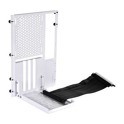 LIANLI O11D-MINI 1W-4 PCIe 4.0 Vertical bracket kit - White.