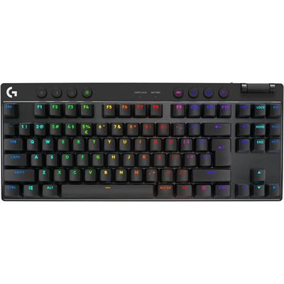 Logitech PRO X TKL LIGHTSPEED Gaming Keyboard US International Tactile - Black