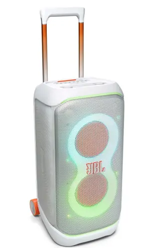 JBL PartyBox Stage 320 - Portable Party Speaker with Foldable Handle, Powerful Sound