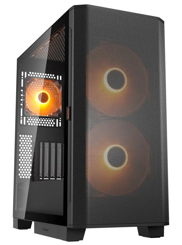 COUGAR Airface FLO RGB  Mid Tower - Black