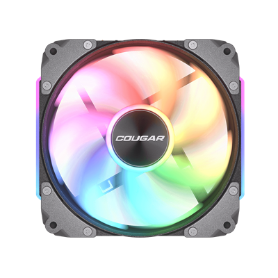 Cougar APOLAR 120 ARGB  Pack Of 3 Fans - Black