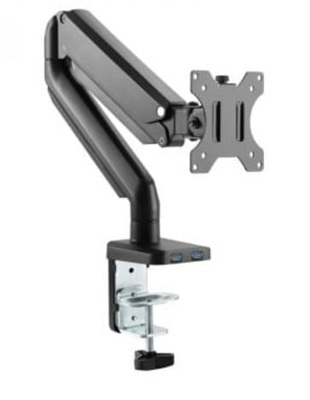 Twisted Minds TM-26-C06U Single Monitor Aluminum Slim Mechanical Spring Monitor Arm
