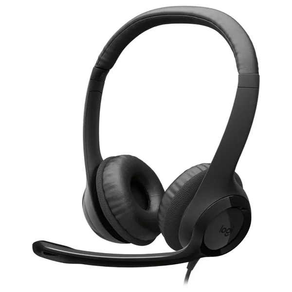 Logitech H390 USB-C Computer Headset Black